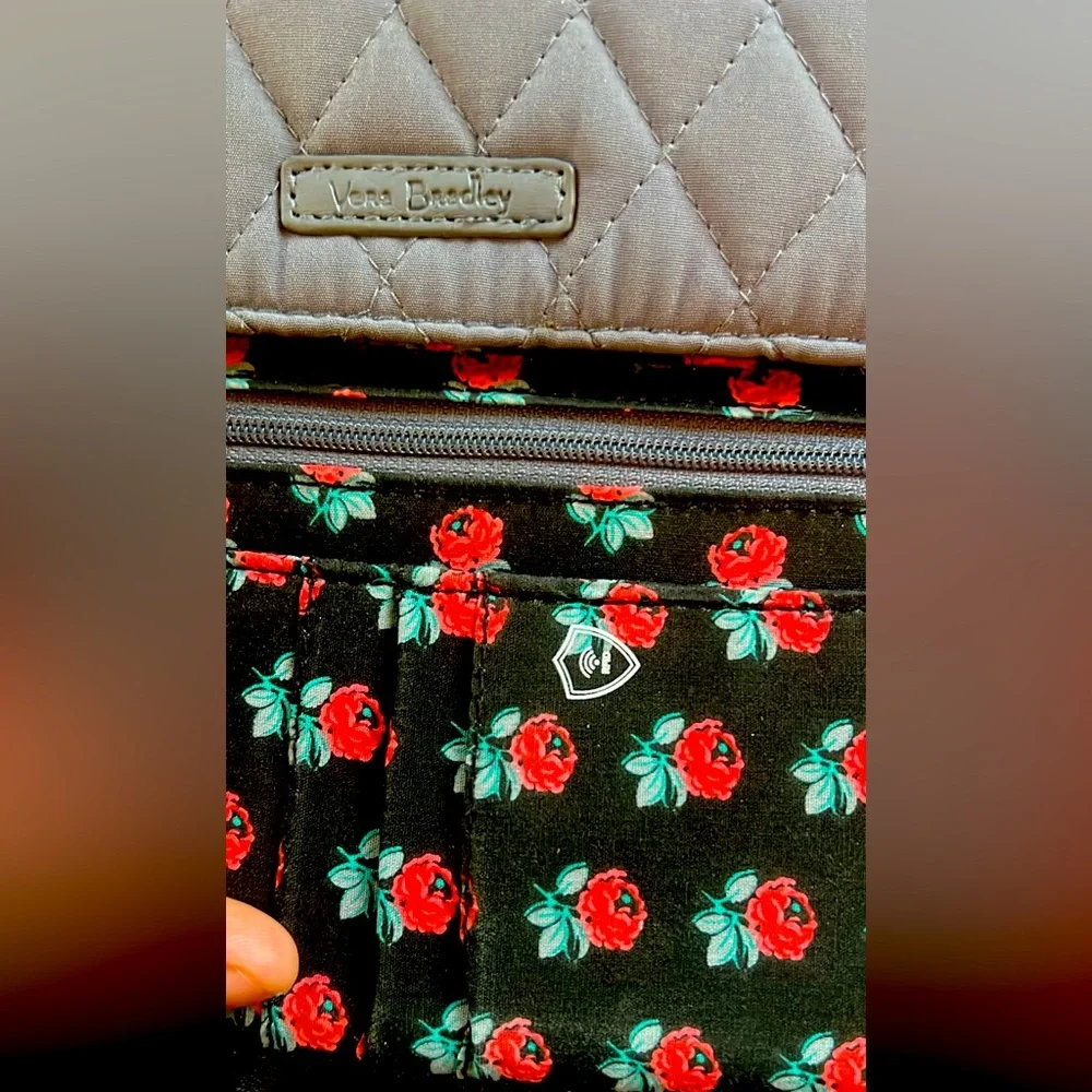 Vera Bradly Crossbody/‎ wristlet  ( brand new, RFID protected)